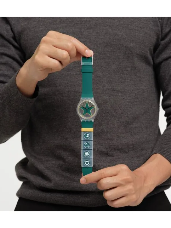SWATCH Herrenuhren-STAR DAD SO29Z119