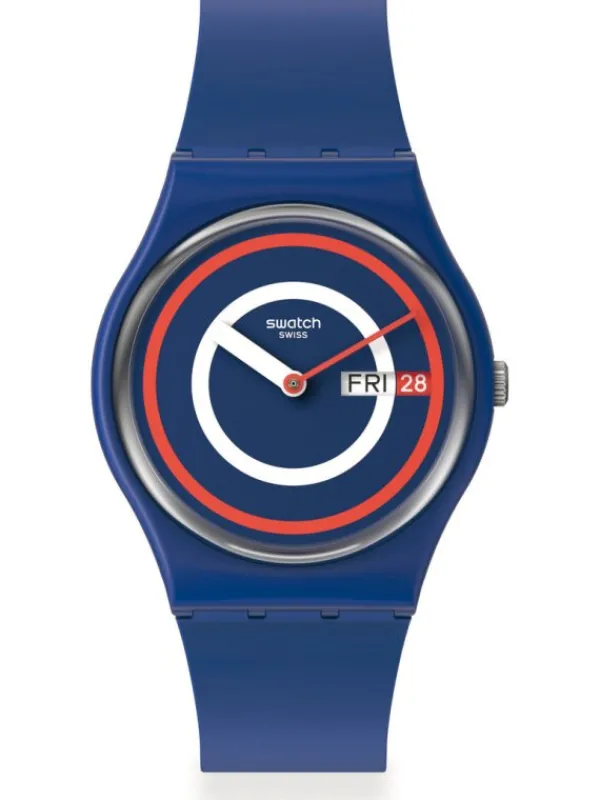 SWATCH Herrenuhren | Damenuhren-BLUE TO BASICS SO28N703