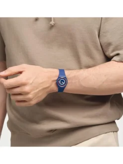 SWATCH Herrenuhren | Damenuhren-BLUE TO BASICS SO28N703