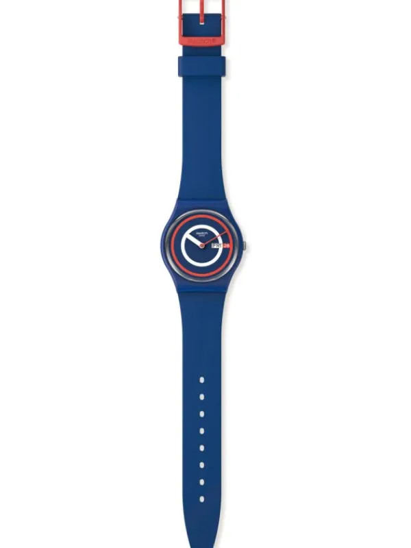 SWATCH Herrenuhren | Damenuhren-BLUE TO BASICS SO28N703