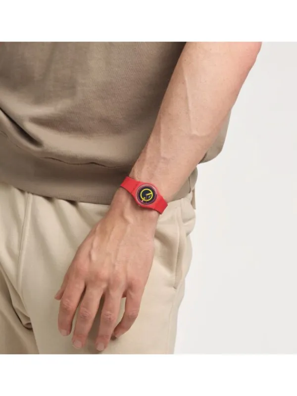 SWATCH Herrenuhren | Damenuhren-CONCENTRIC RED SO28R702