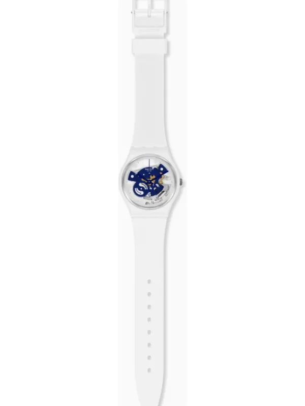 SWATCH Herrenuhren | Damenuhren-TIME TO BLUE SMALL SO31W103