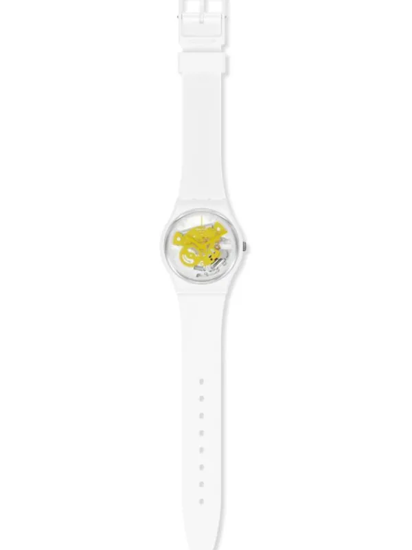 SWATCH Herrenuhren | Damenuhren-TIME TO YELLOW SMALL SO31W105