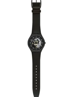 SWATCH Herrenuhren-WHITE SIDE SS07B101