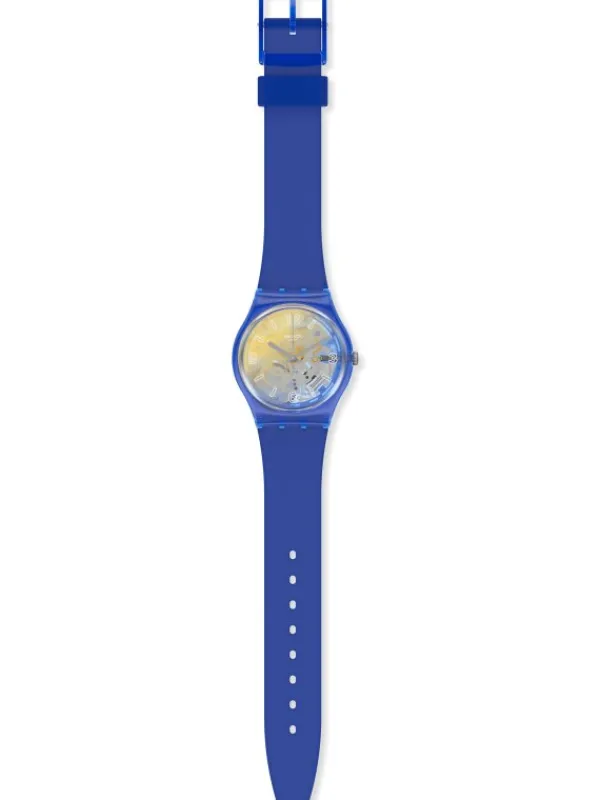 SWATCH Damenuhren-YELLOW DISCO FEVER GN278