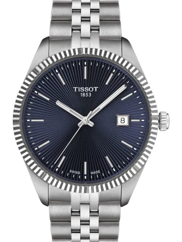 TISSOT Herrenuhren-Ballade 40 mm Blau T156.410.11.041.00