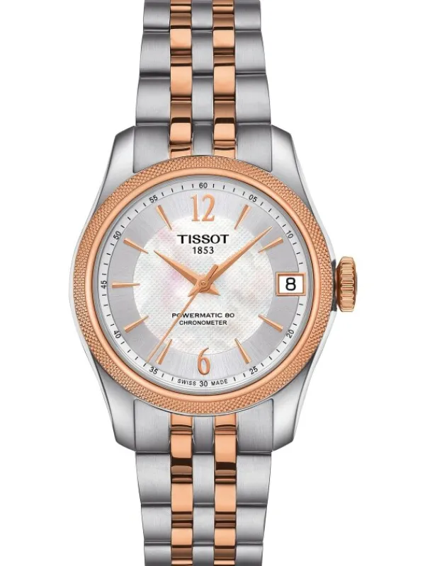 TISSOT Damenuhren-BALLADE POWERMATIC 80 LADY, Chronometer T108.208.22.117.01