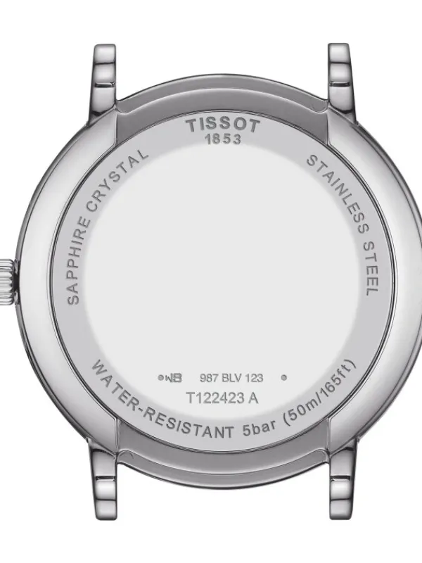TISSOT Herrenuhren-CARSON PREMIUM GENT MOONPHASE T122.423.16.043.00
