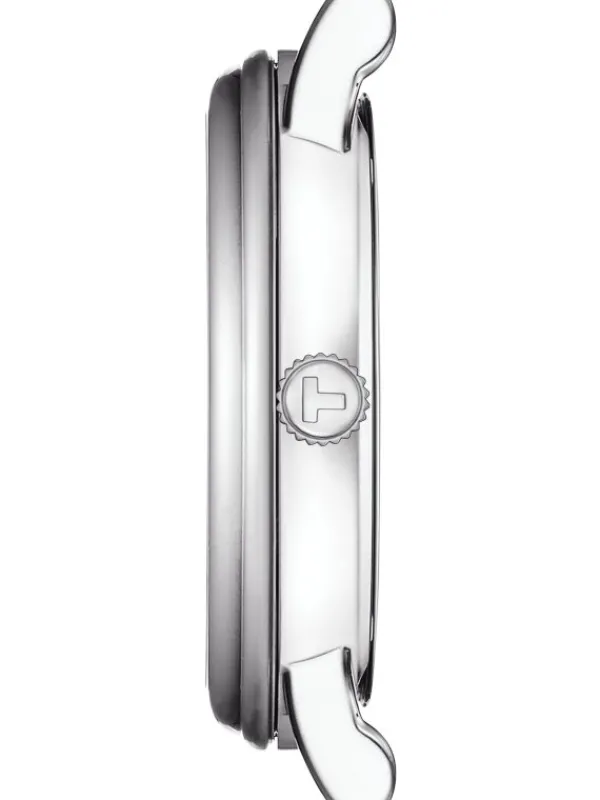 TISSOT Damenuhren-CARSON PREMIUM LADY MOONPHASE T122.223.16.353.00