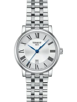 TISSOT Damenuhren-CARSON Premium Quartz, Lady, Metallarmband T122.210.11.033.00