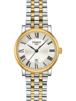 TISSOT Damenuhren-CARSON Premium Quartz, Lady, Metallarmband T122.210.22.033.00