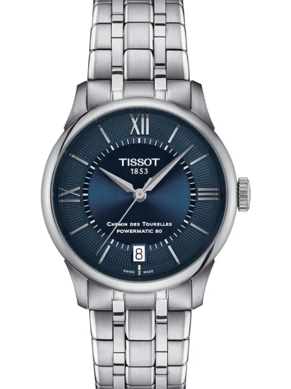 TISSOT Damenuhren-Chemin des Tourelles Powermatic 80 34 mm T139.207.11.048.00