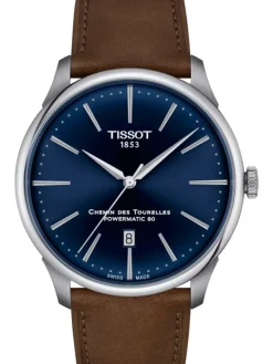 TISSOT Herrenuhren-Chemin des Tourelles Powermatic 80 42 mm T139.407.16.041.00