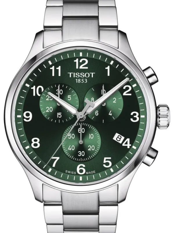 TISSOT Herrenuhren-CHRONO XL CLASSIC Grün T116.617.11.092.00