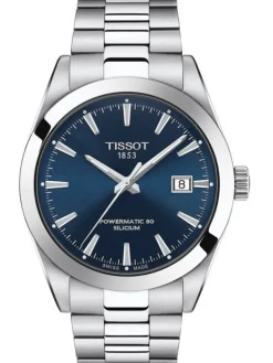 TISSOT Herrenuhren-GENTLEMAN Blau Gliederarmband T127.407.11.041.00