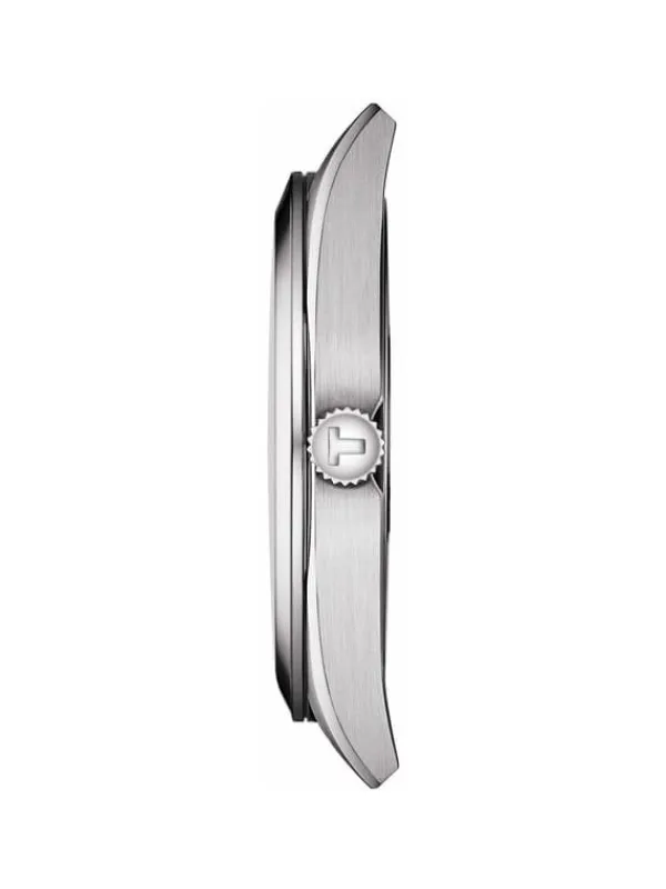 TISSOT Herrenuhren-GENTLEMAN Metallarmband Schwarz T127.410.11.051.00