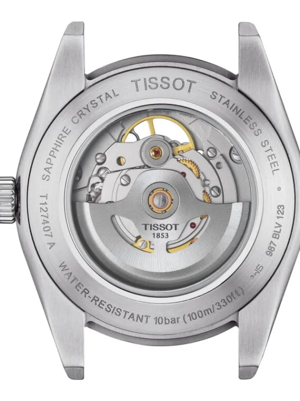 TISSOT Herrenuhren-GENTLEMAN POWERMATIC 80 OPEN HEART T127.407.11.041.01