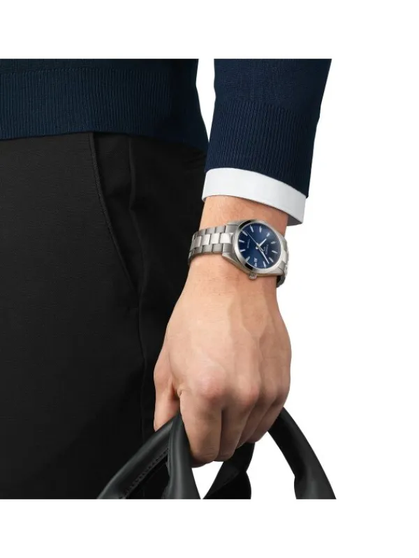TISSOT Herrenuhren-GENTLEMAN QUARZ TITANIUM T127.410.44.041.00