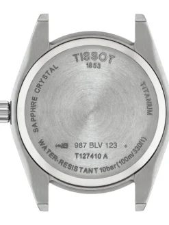 TISSOT Herrenuhren-GENTLEMAN QUARZ TITANIUM T127.410.44.081.00
