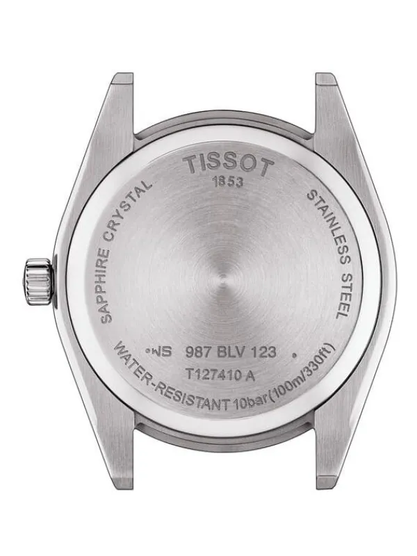 TISSOT Herrenuhren-GENTLEMAN schwarz T127.410.16.051.00