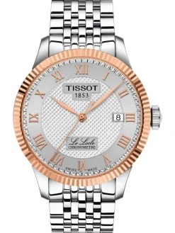 TISSOT Herrenuhren-Le Locle COSC 39mm 18k Gold Lünette T932.408.41.033.00