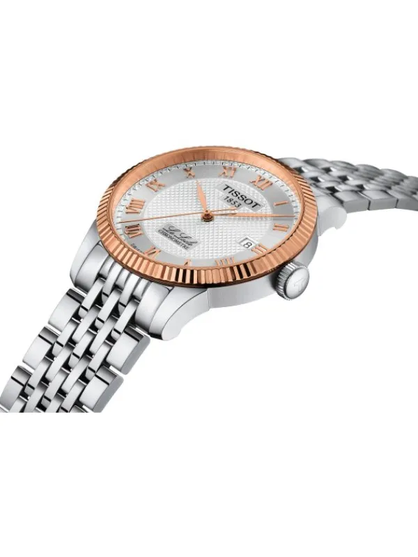 TISSOT Herrenuhren-Le Locle COSC 39mm 18k Gold Lünette T932.408.41.033.00