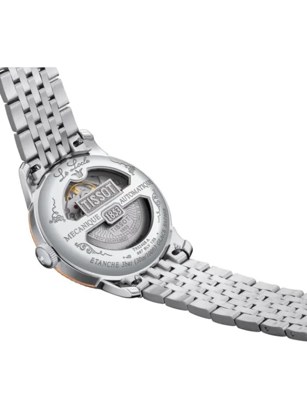 TISSOT Herrenuhren-Le Locle COSC 39mm 18k Gold Lünette T932.408.41.033.00