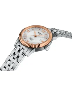 TISSOT Damenuhren-Le Locle 29mm 18k Gold Lünette T932.207.41.036.00