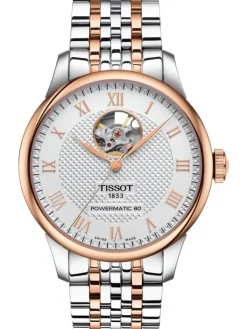 TISSOT Herrenuhren-Le Locle Powermatic 80 Open Heart T006.407.22.033.02