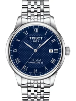 TISSOT Herrenuhren-LE LOCLE Powermatic 80, Metallarmband T006.407.11.043.00