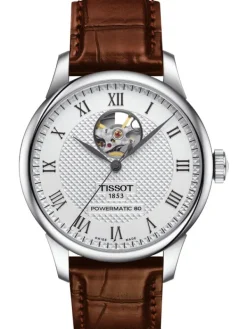 TISSOT Herrenuhren-Le Locle Powermatic 80 Open Heart T006.407.16.033.01