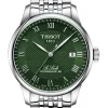 TISSOT Herrenuhren-Le Locle Powermatic 80 Grün T006.407.11.093.00