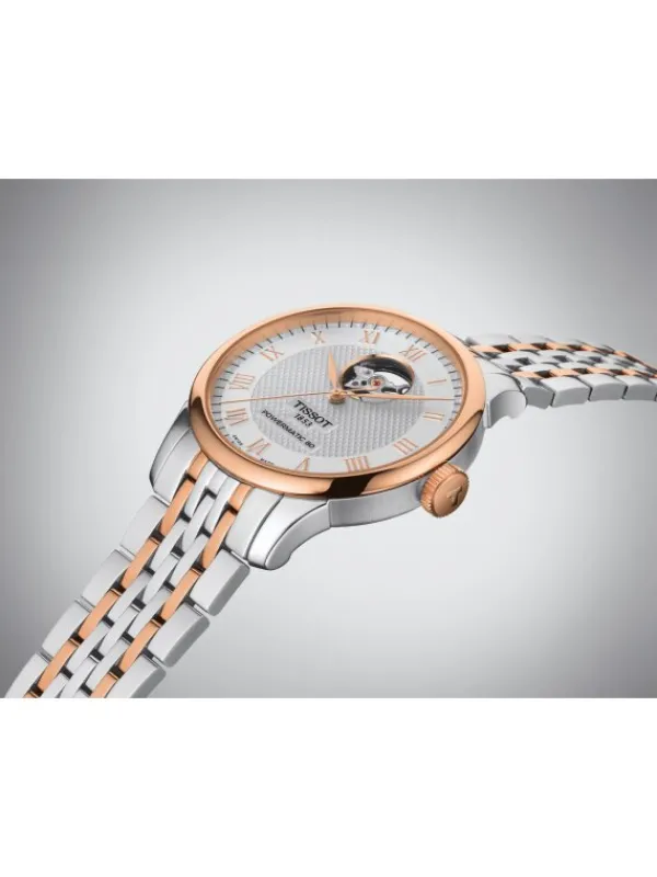 TISSOT Herrenuhren-Le Locle Powermatic 80 Open Heart T006.407.22.033.02