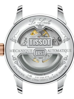 TISSOT Herrenuhren-Le Locle Powermatic 80 Open Heart T006.407.22.033.02