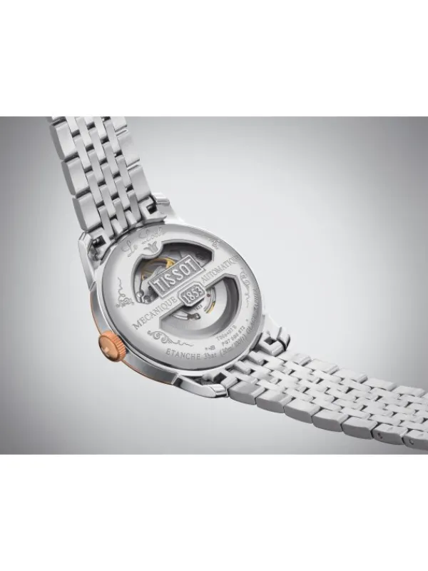 TISSOT Herrenuhren-Le Locle Powermatic 80 Open Heart T006.407.22.033.02