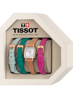 TISSOT Damenuhren-LOVELY SQUARE SUMMER SET T058.109.36.031.01