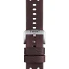 TISSOT Uhrenarmbänder-Original Lederarmband braun Bandanstoß 22 mm T85.2.0.46.777