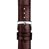 TISSOT Uhrenarmbänder | Zubehör-Original Lederarmband braun Bandanstoß 20 mm T85.2.0.43.013