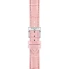 TISSOT Uhrenarmbänder-Original Lederarmband rosa Bandanstoß 16 mm T85.2.047.114