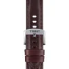 TISSOT Uhrenarmbänder-Original Lederarmband braun Bandanstoß 20 mm T85.2.0.46.836