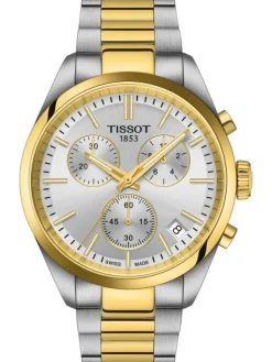 TISSOT Herrenuhren-PR 100 Chronograph Bicolor T150.417.22.031.00
