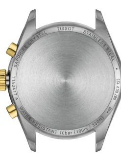 TISSOT Herrenuhren-PR 100 Chronograph Bicolor T150.417.22.031.00