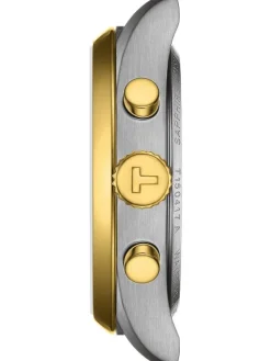 TISSOT Herrenuhren-PR 100 Chronograph Bicolor T150.417.22.031.00