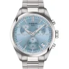 TISSOT Herrenuhren-PR 100 Chronograph Hellblau T150.417.11.351.00