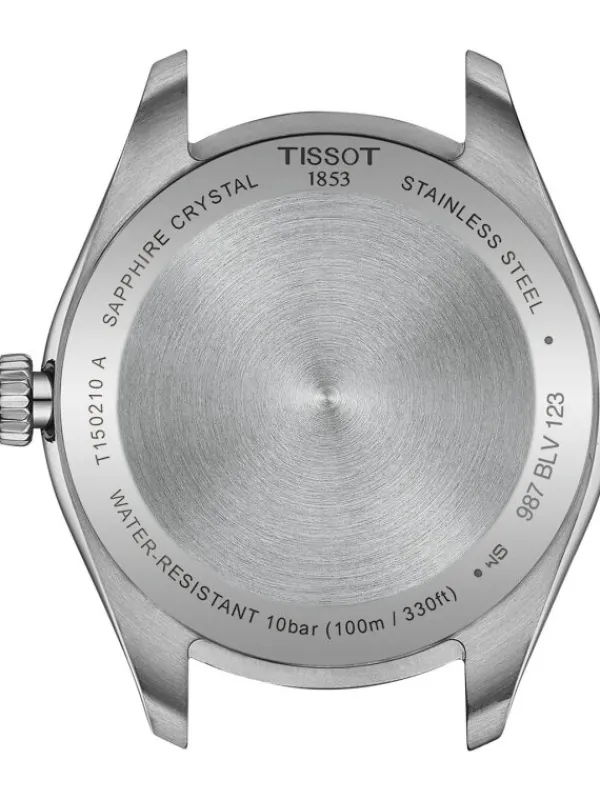 TISSOT Damenuhren-PR 100 Lady Quarz 34mm Grün T150.210.11.091.00
