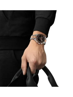 TISSOT Herrenuhren-PR516 Chronograph Bicolor rosé T149.417.22.051.01