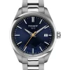 TISSOT Damenuhren-PR100 Jungfraubahn Edition blau 34mm T150.210.11.041.01