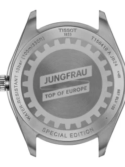 TISSOT Herrenuhren-PR100 Jungfraubahn Edition 40mm Blau T150.410.11.041.02