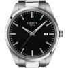 TISSOT Herrenuhren-PR100 Schwarz Stahl mit Metallband T150.410.11.051.00