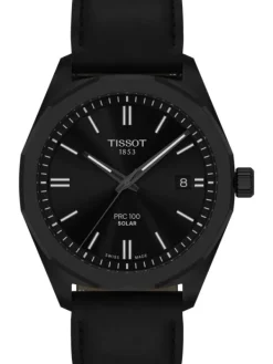 TISSOT Herrenuhren-PRC 100 Solar Quarz 39mm schwarz T151.422.36.051.00